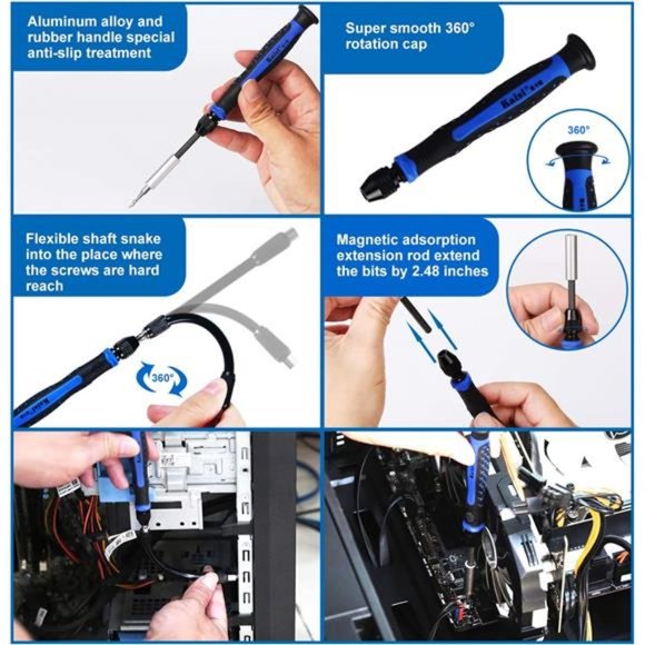 126 in1 Precision Screwdriver Set with 111 Bits Magnetic Driver Kit Professional - Picture 6 of 6
